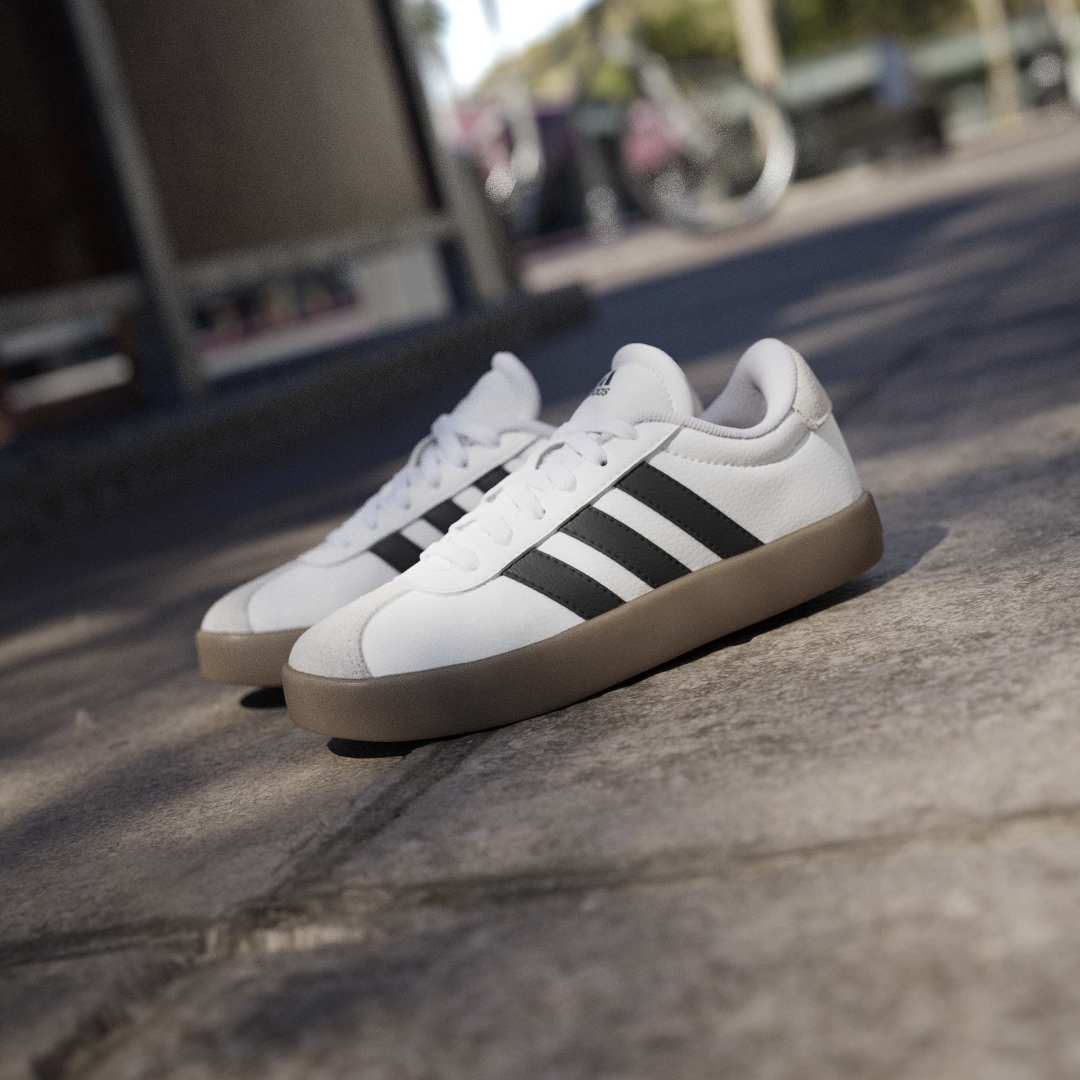Tenis VL adidas Court 3.0 Niños - ID9062 - Imagen 18